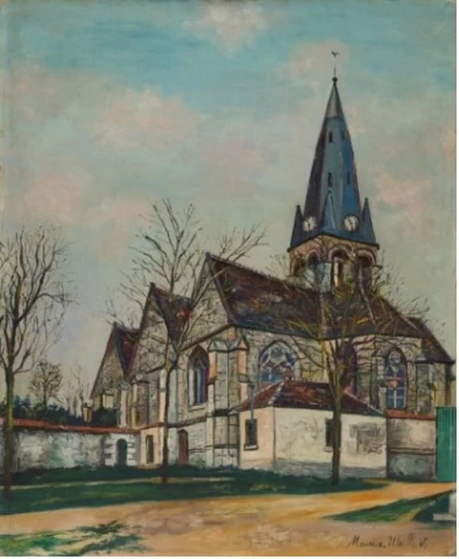 Église de Marolles (Aisne), 1918
